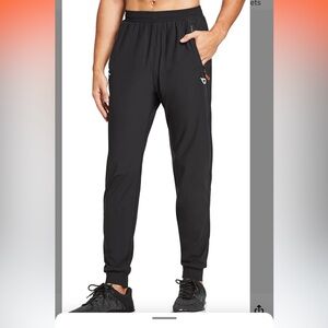 Men's Bayleaf Black Athletic Joggers size small